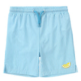 Boys Blue Lemon Swim Trunk