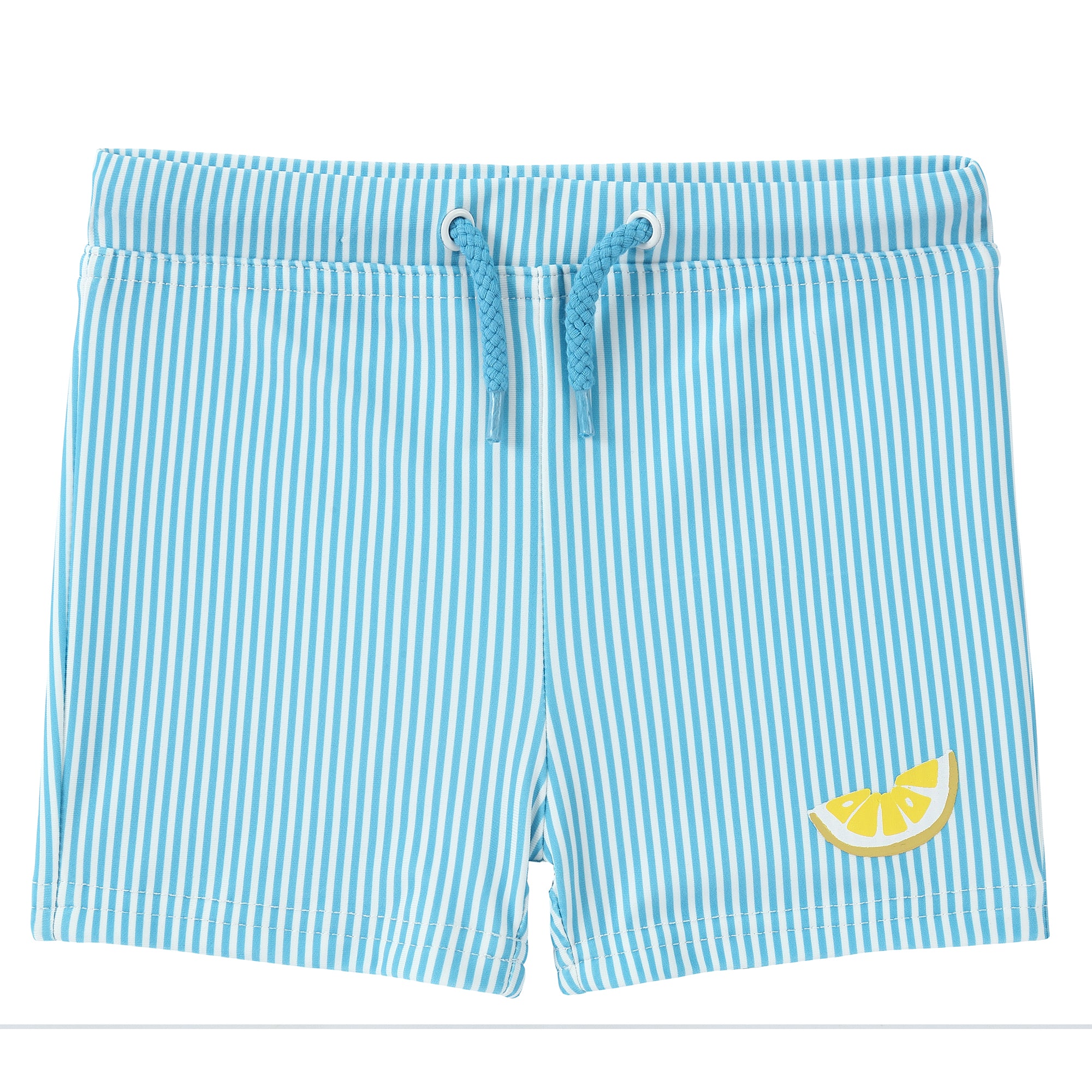 Baby Boys Blue Lemon Swim Trunk
