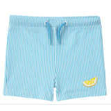 Baby Boys Blue Lemon Swim Trunk