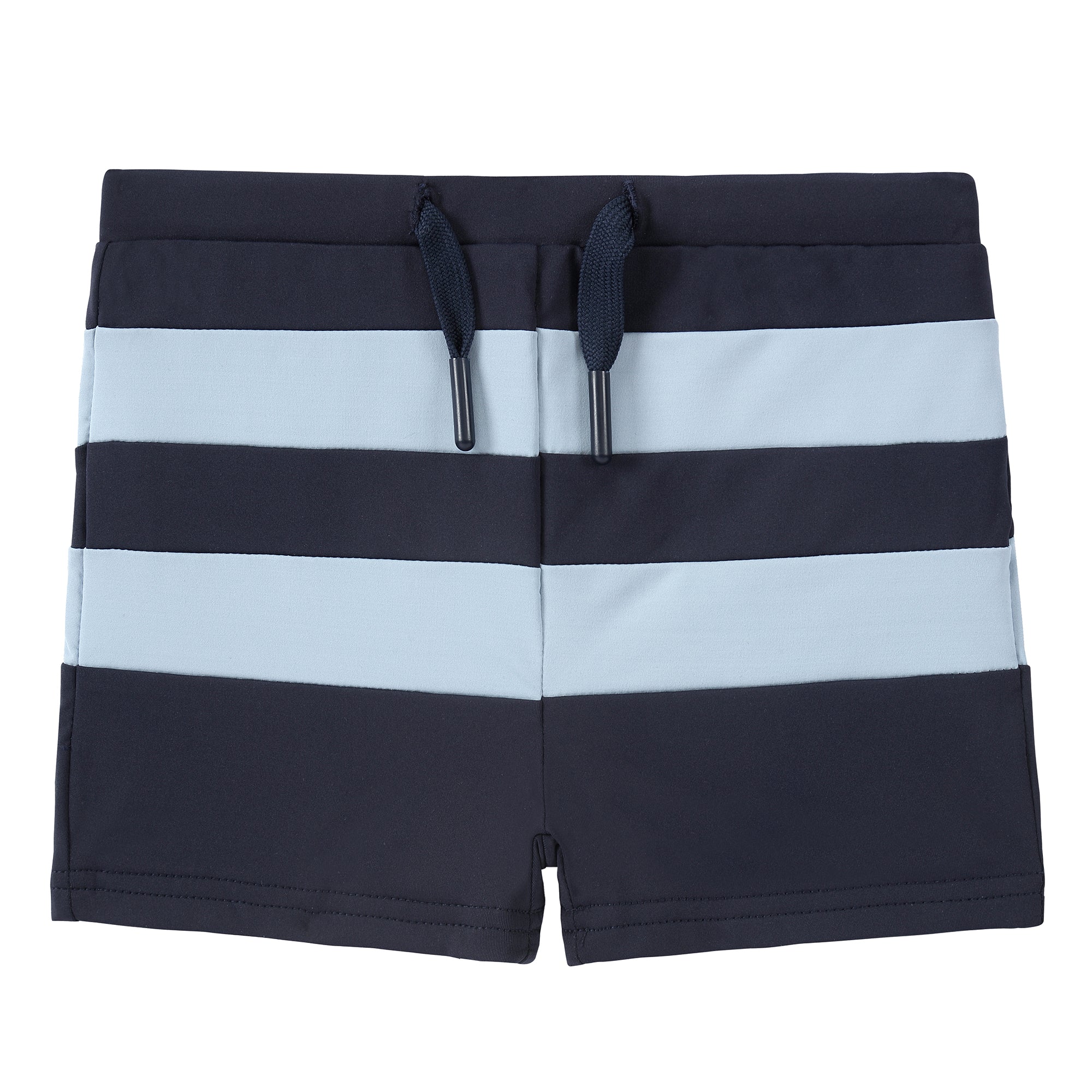 Boys Navy & Blue Colorblock Swim Trunk