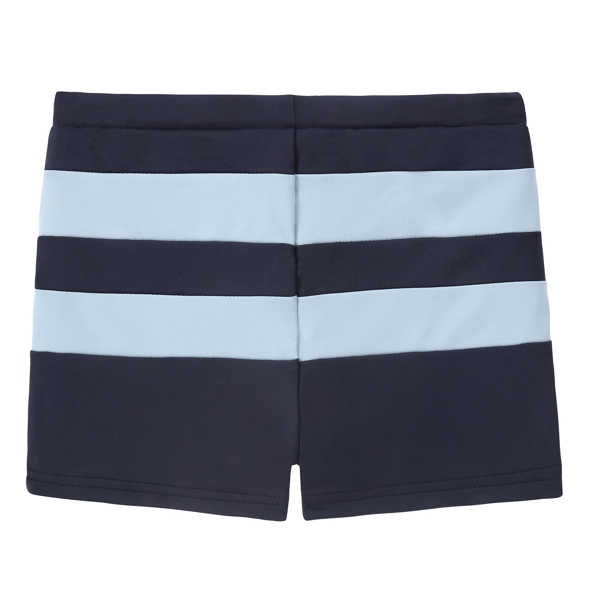 Boys Navy & Blue Colorblock Swim Trunk