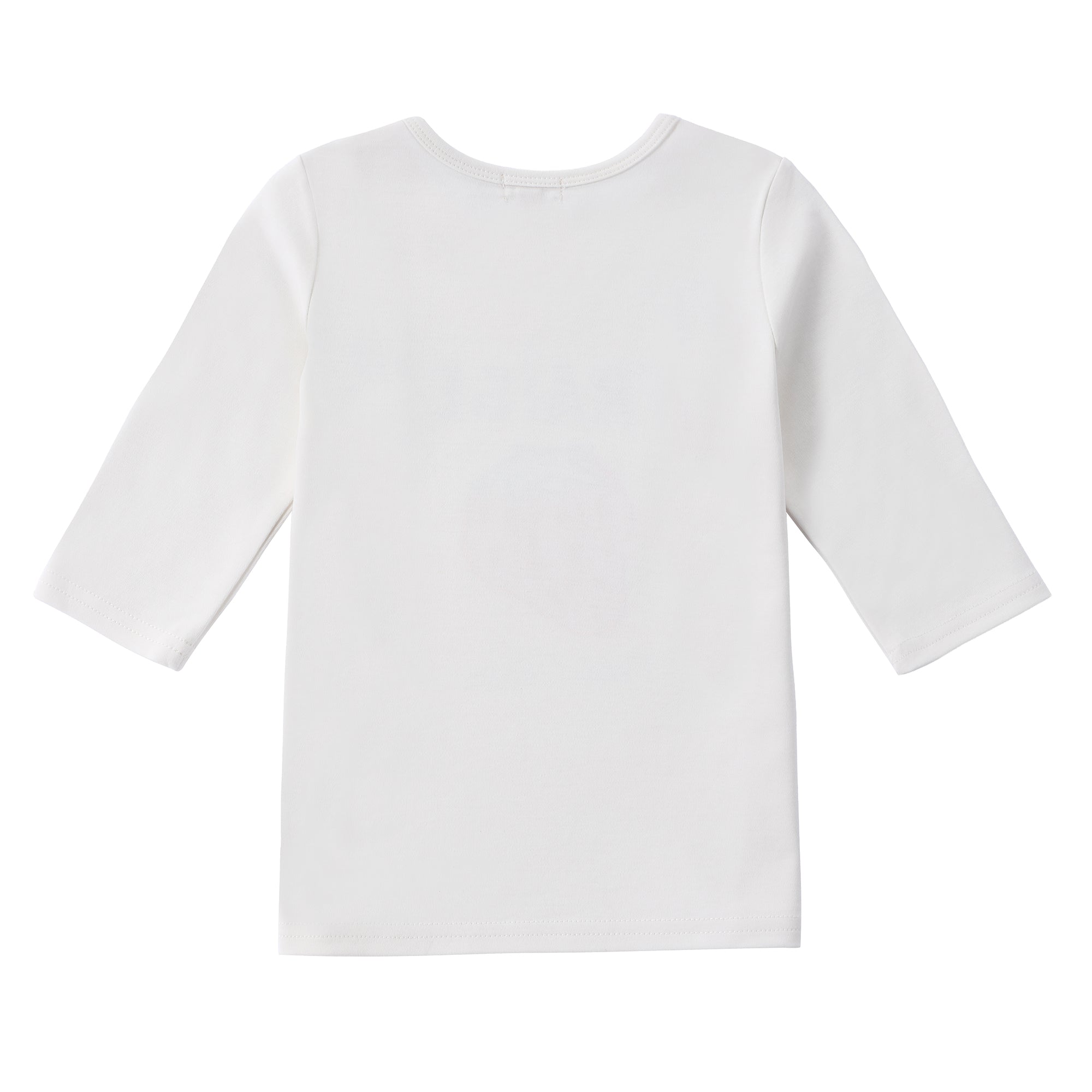 Girls White Strawberry T-Shirt