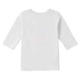 Girls White Strawberry T-Shirt