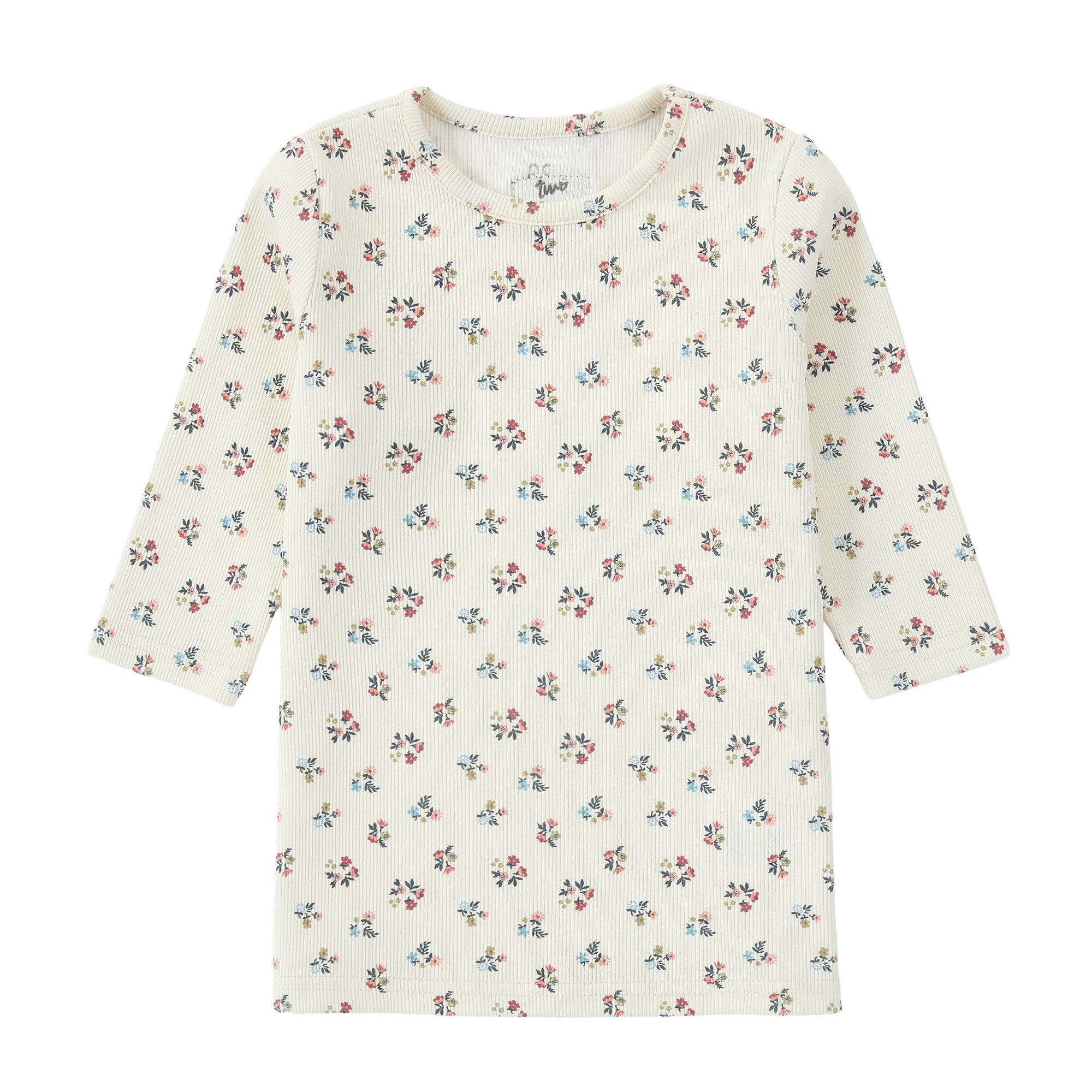 Girls True Blue Floral T-Shirt