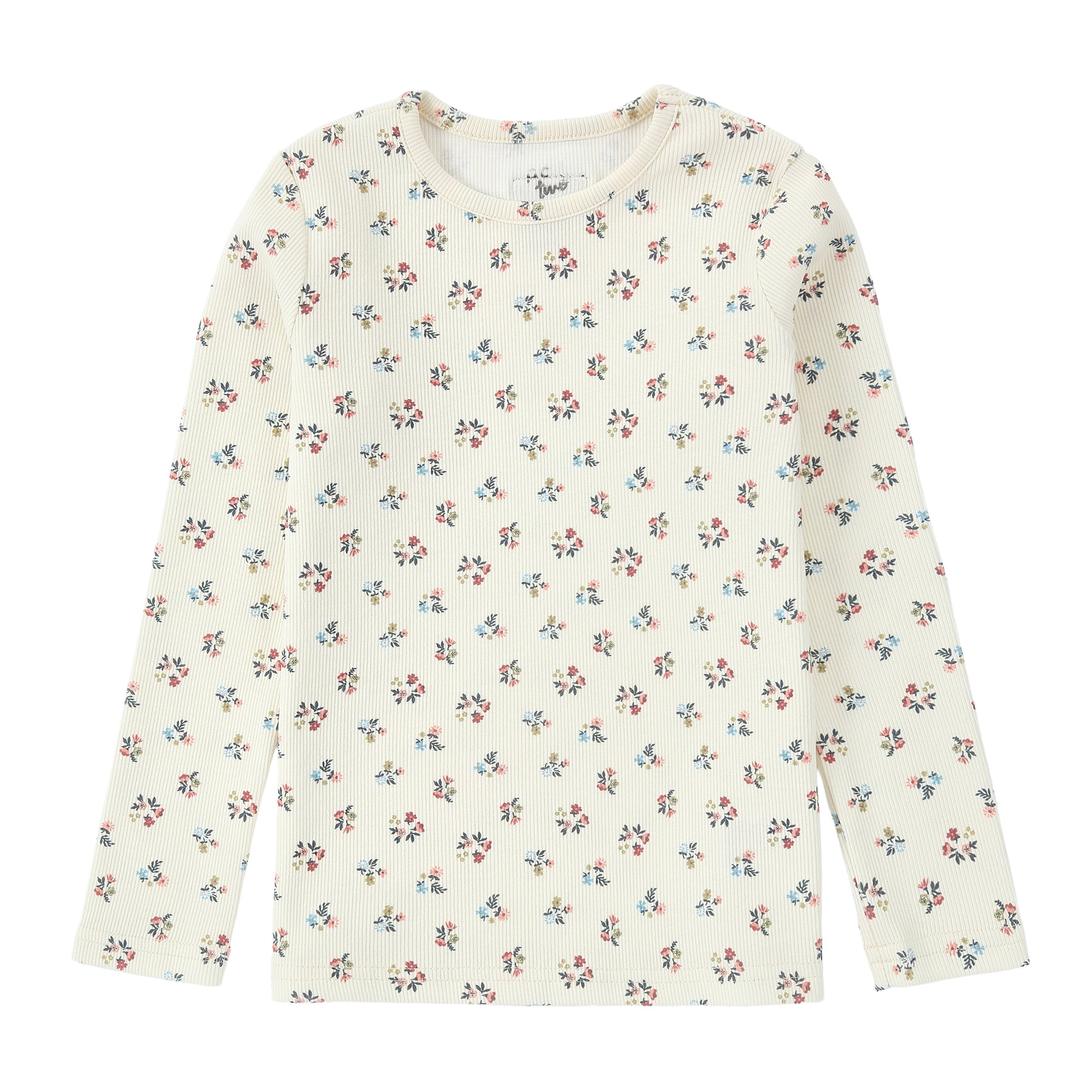 Girls True Blue Floral T-Shirt