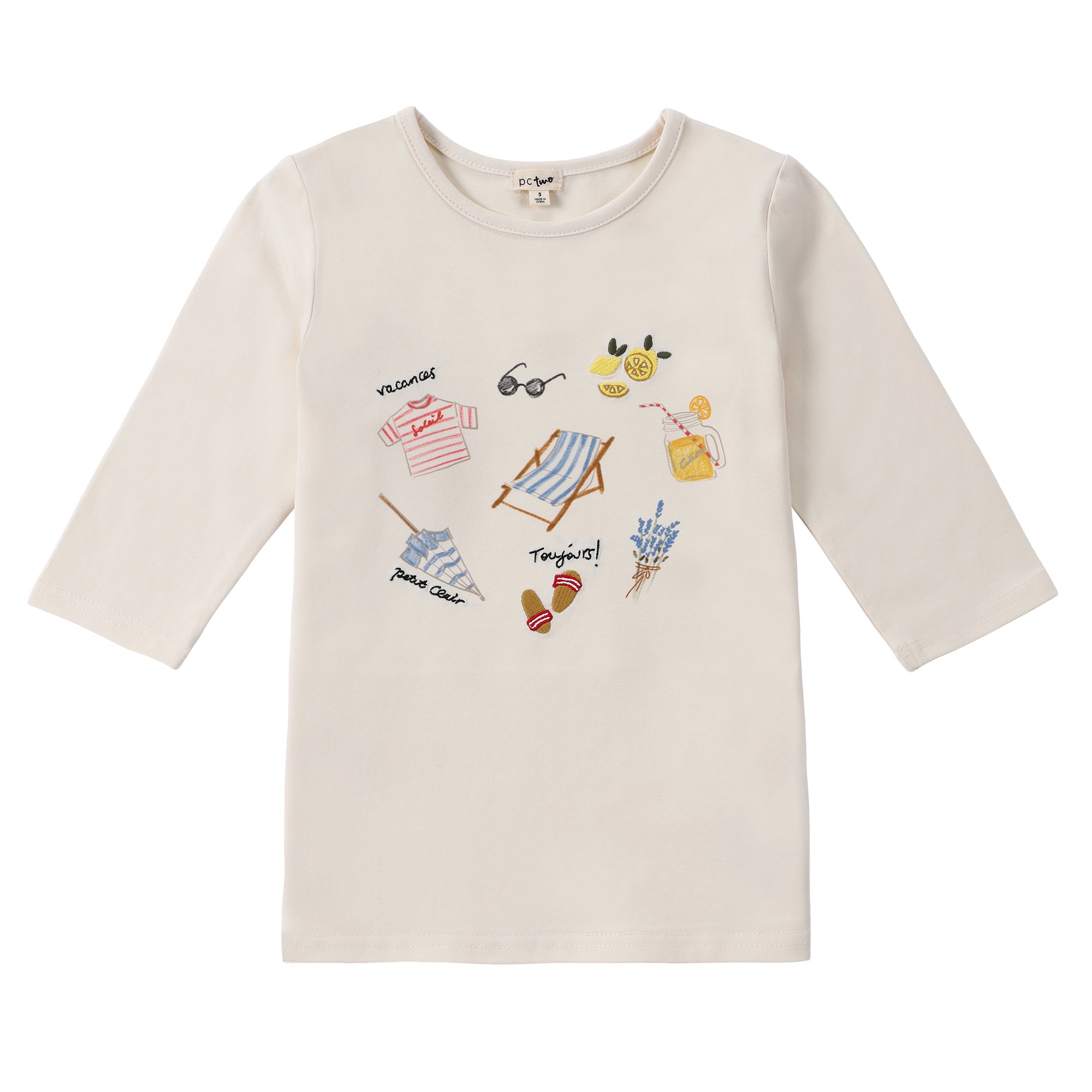 Girls Summer Graphic T-Shirt