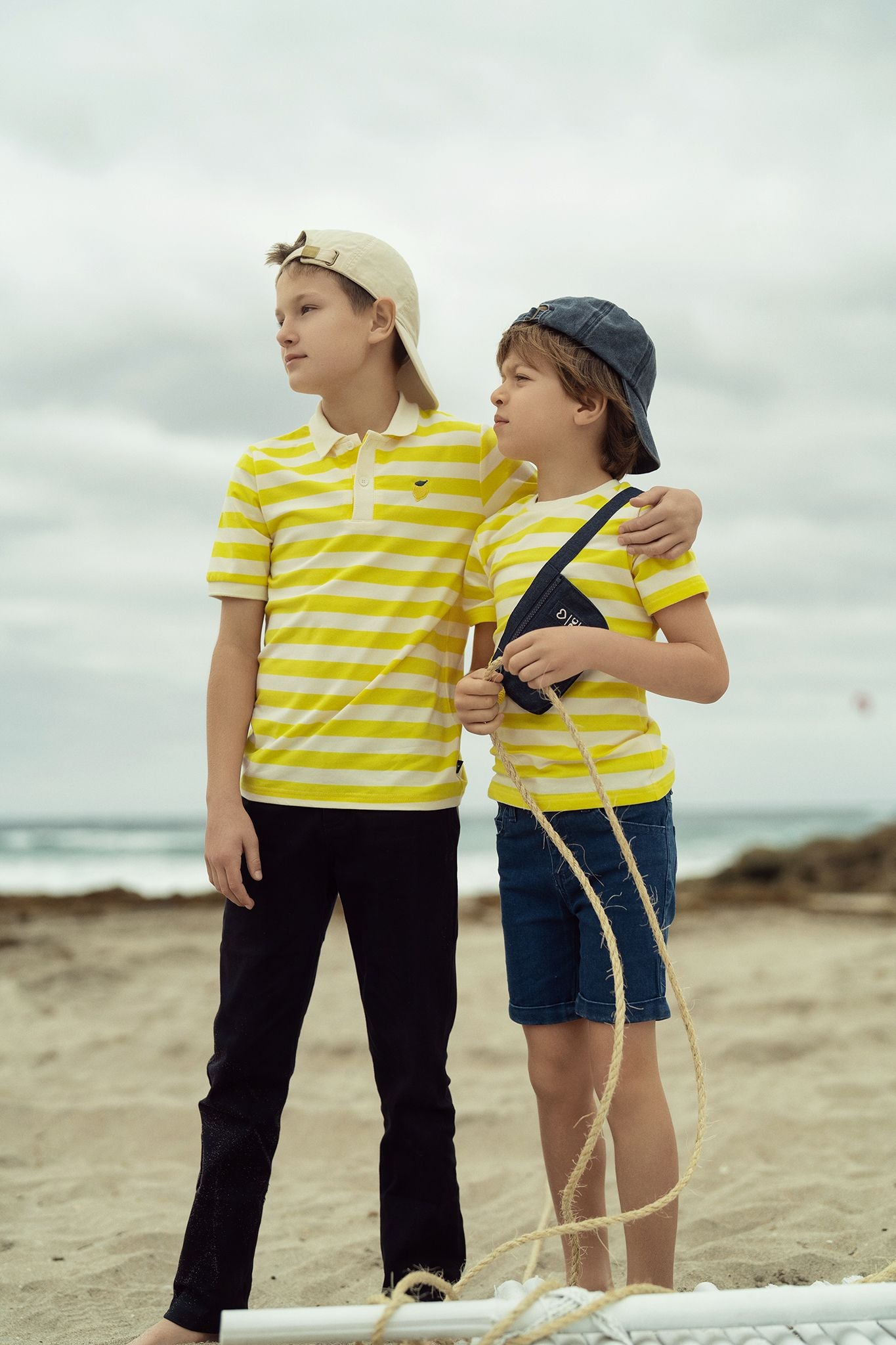 Boys Lemon Twist Polo