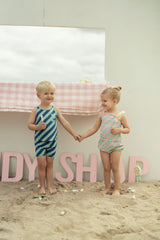 Baby Girls Pastel Play Pink & Mint Green Set