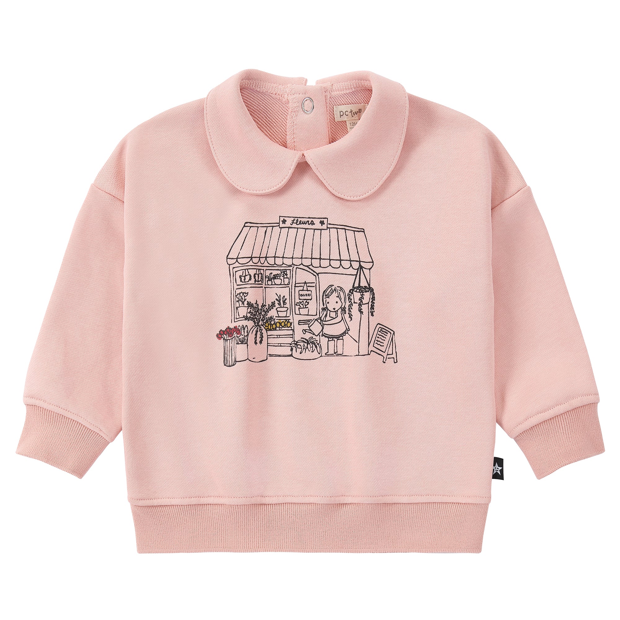 Pink Flowerstand Sweatshirt