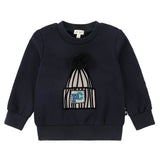 Navy Hat Sweatshirt
