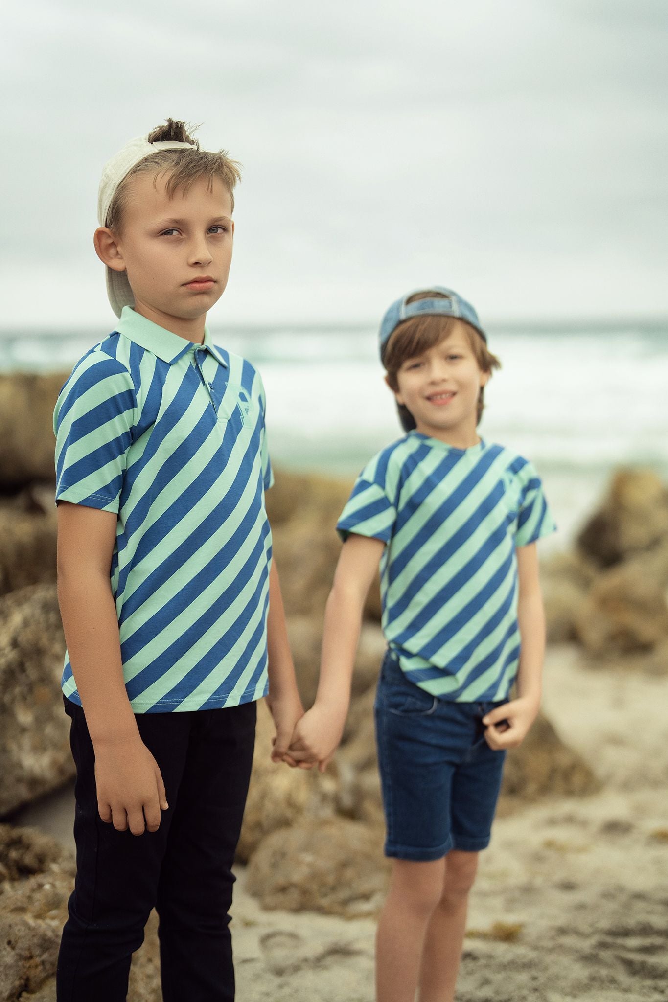 Boys Pastel Play Polo