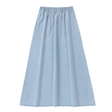 Girls Blue Midi/Maxi Skirt