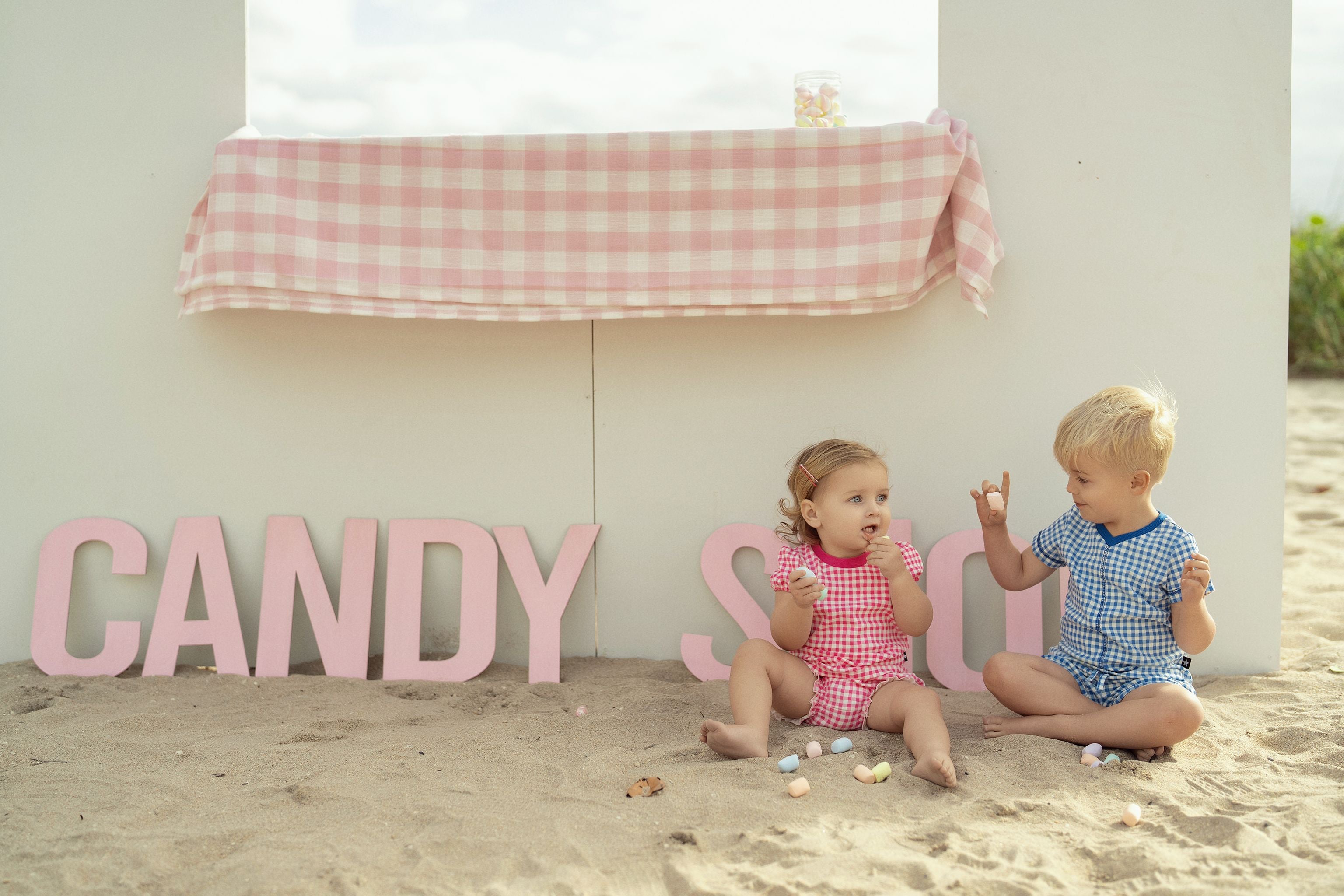 Baby Girls Sweet Check T-Shirt