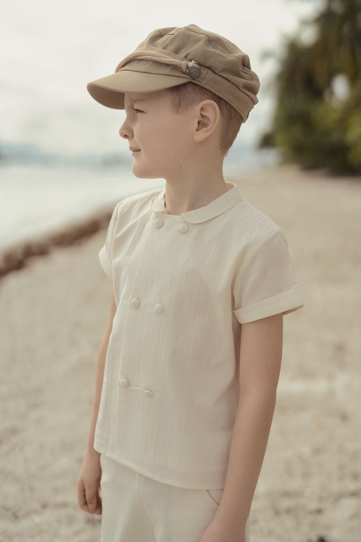 Boys Spring Story Collared Shirt