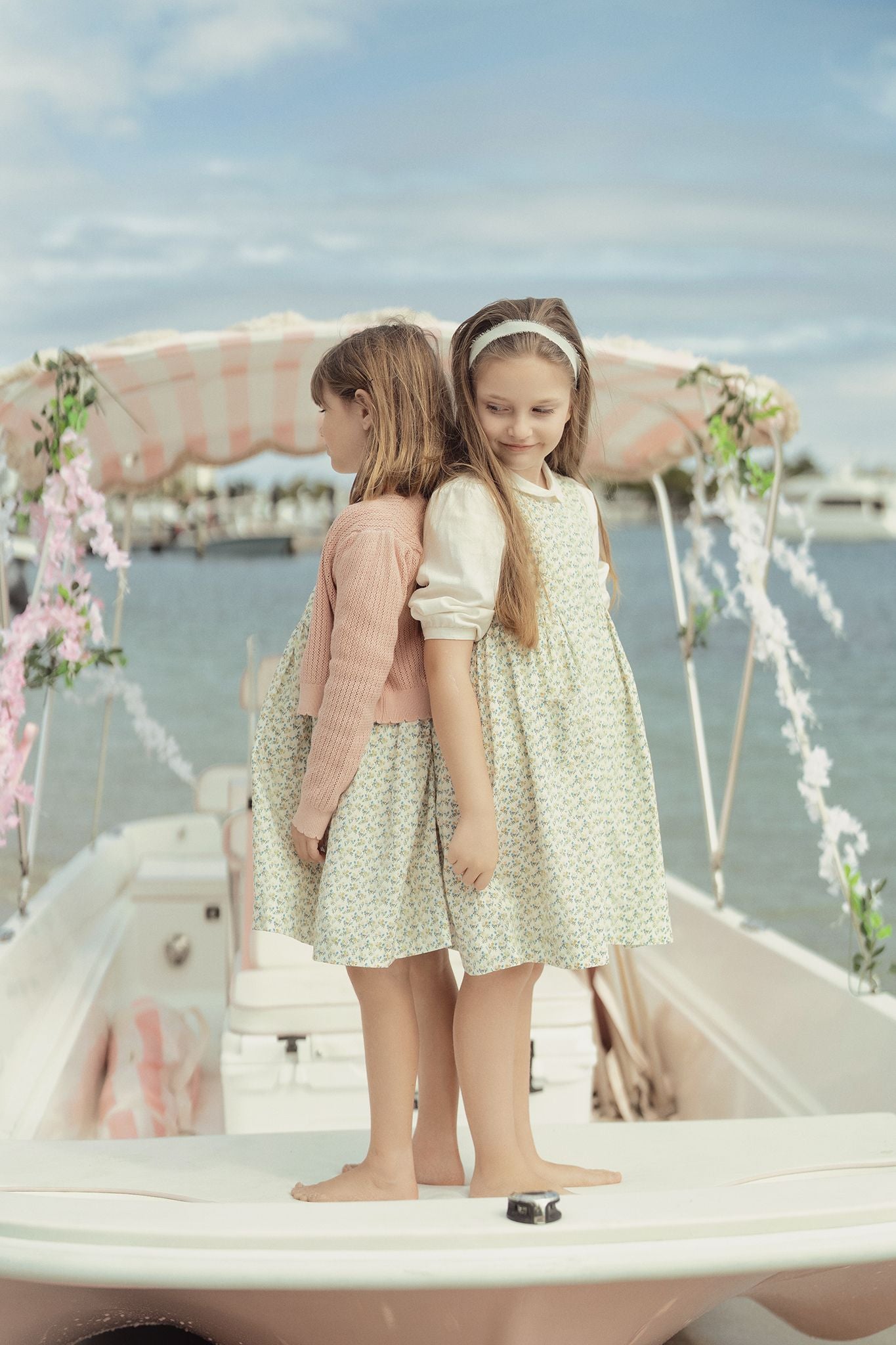 Girls Garden Days Ivory Blouse