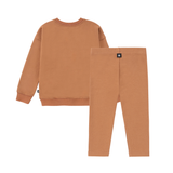 Boys Star Leopard Sweatshirt Set