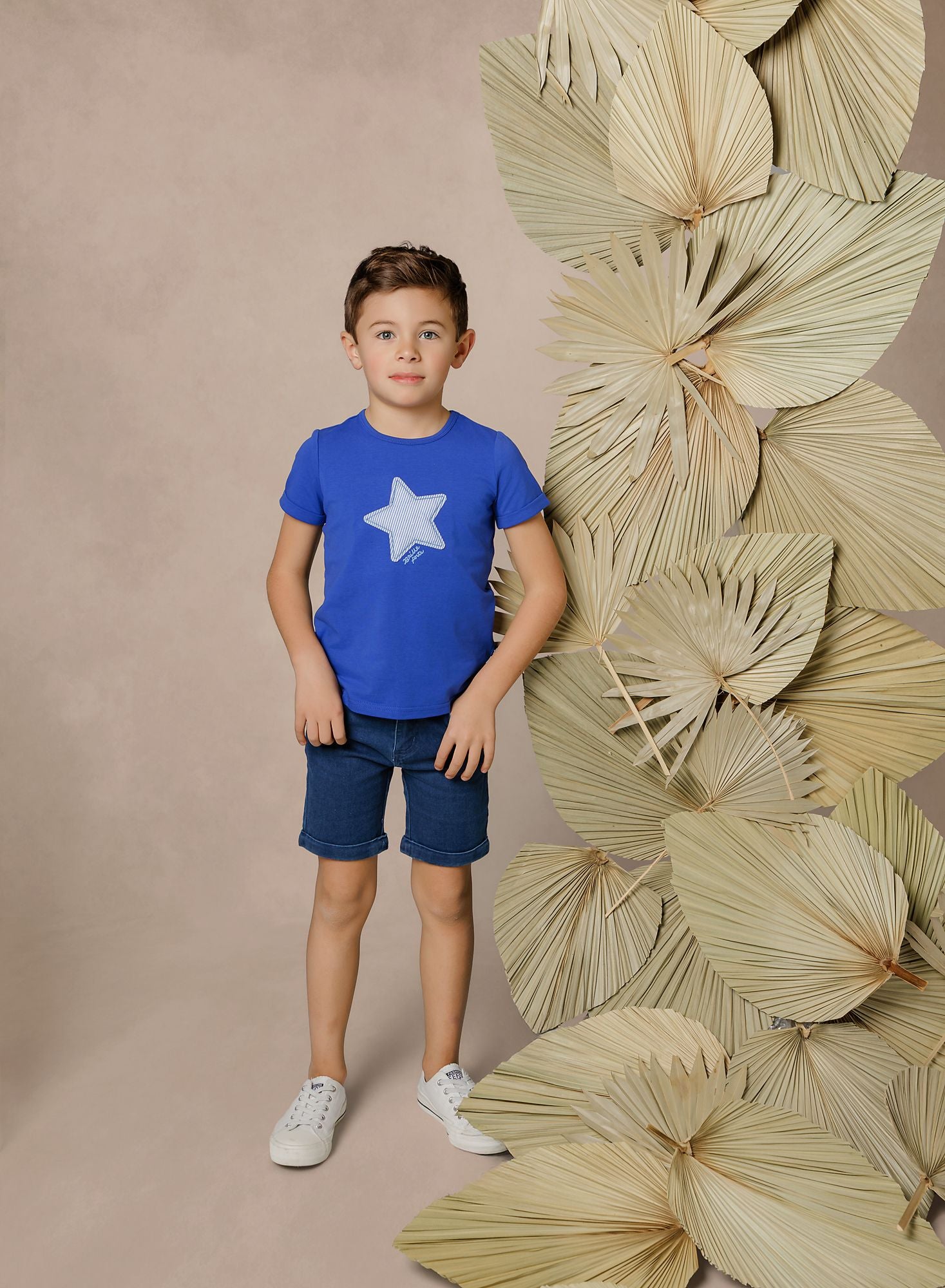 Boys Blue Star T-Shirt