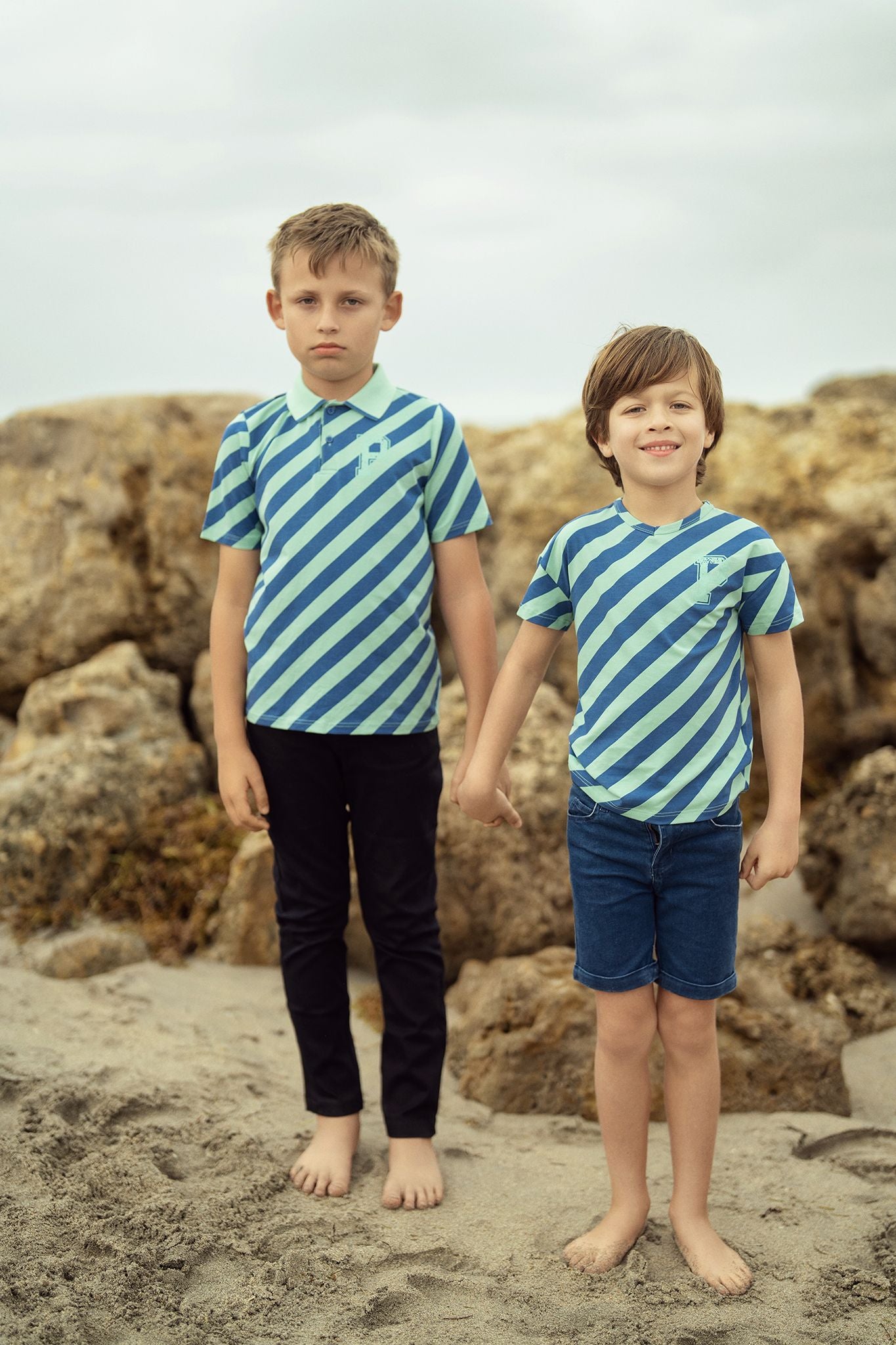 Boys Pastel Play Polo
