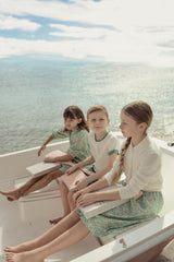 Girls Full Bloom Sweater with Collar