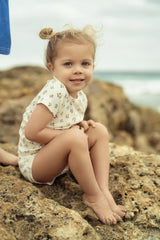 Girls True Blue Floral T-Shirt