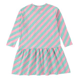 Girls Pastel Play Pink & Mint Green Dress