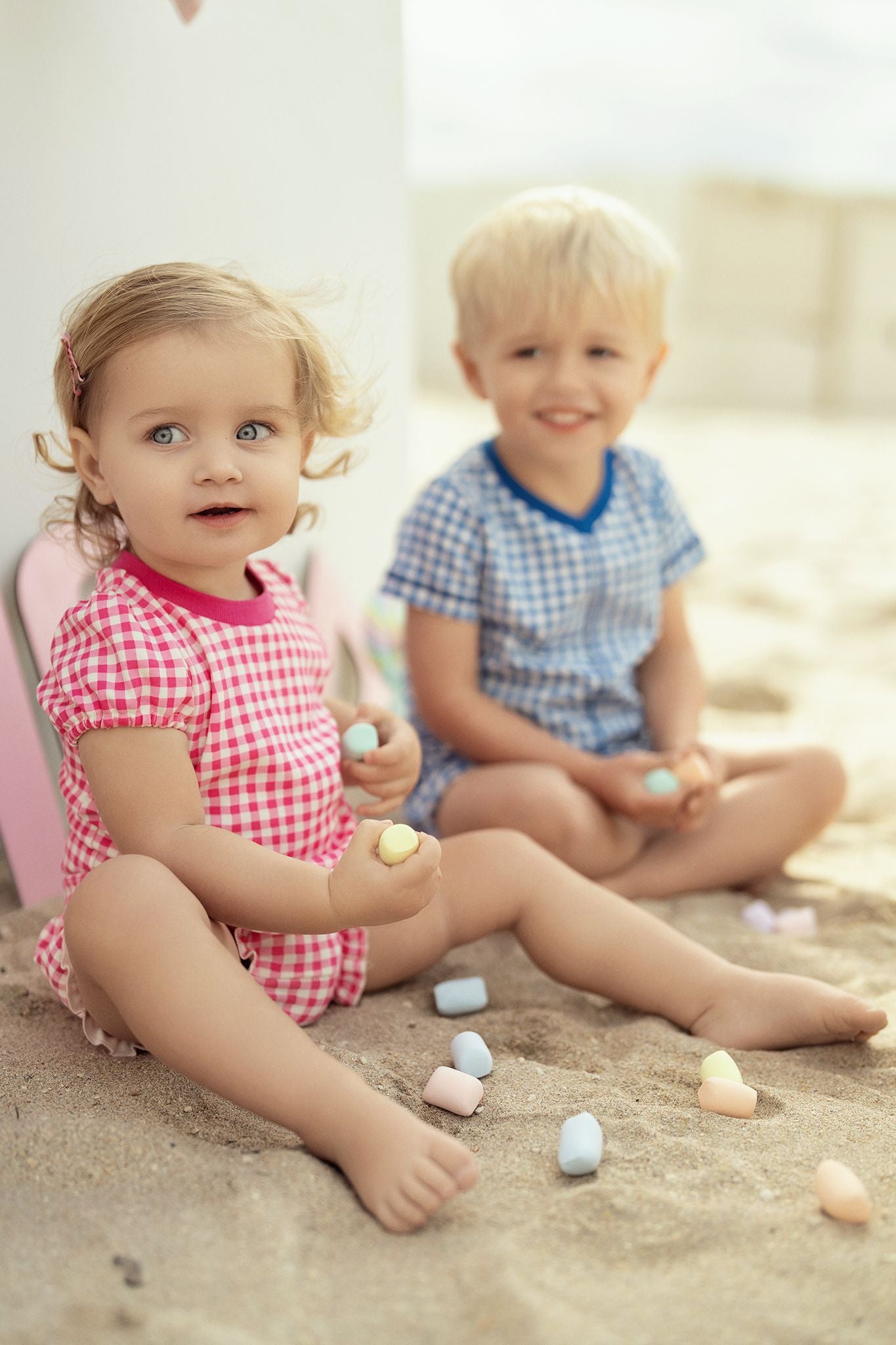 Baby Girls Sweet Check T-Shirt
