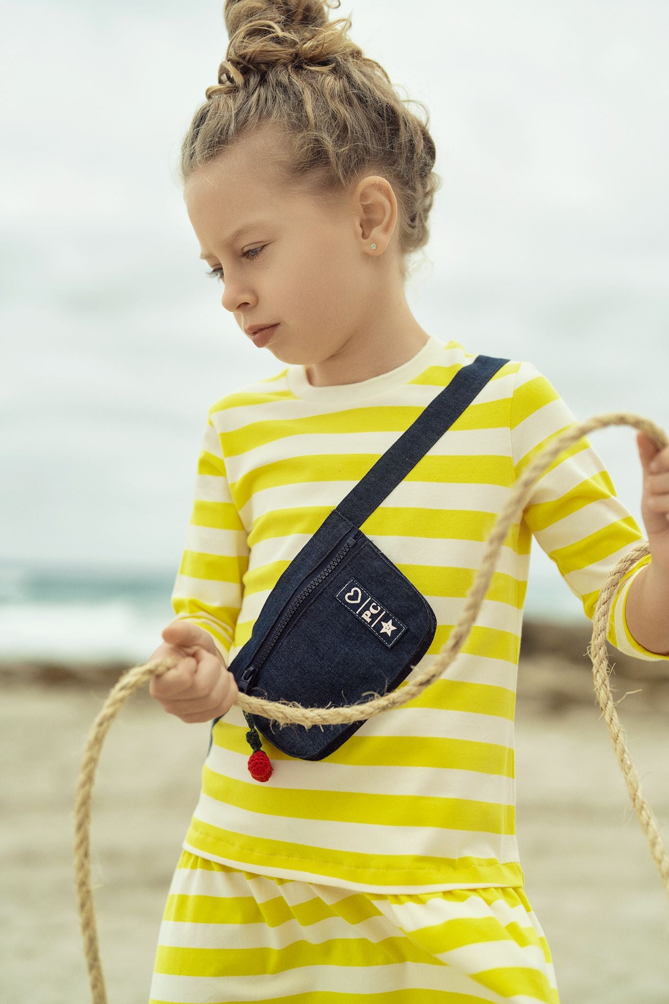 Girls Lemon Twist Dress