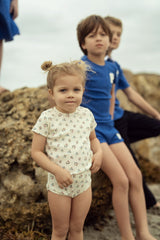 Baby Girls True Blue Floral Set