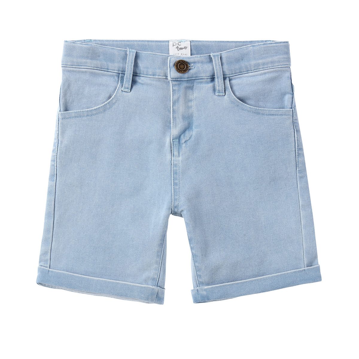 Boys Super Light Blue Denim Shorts – Petit Clair
