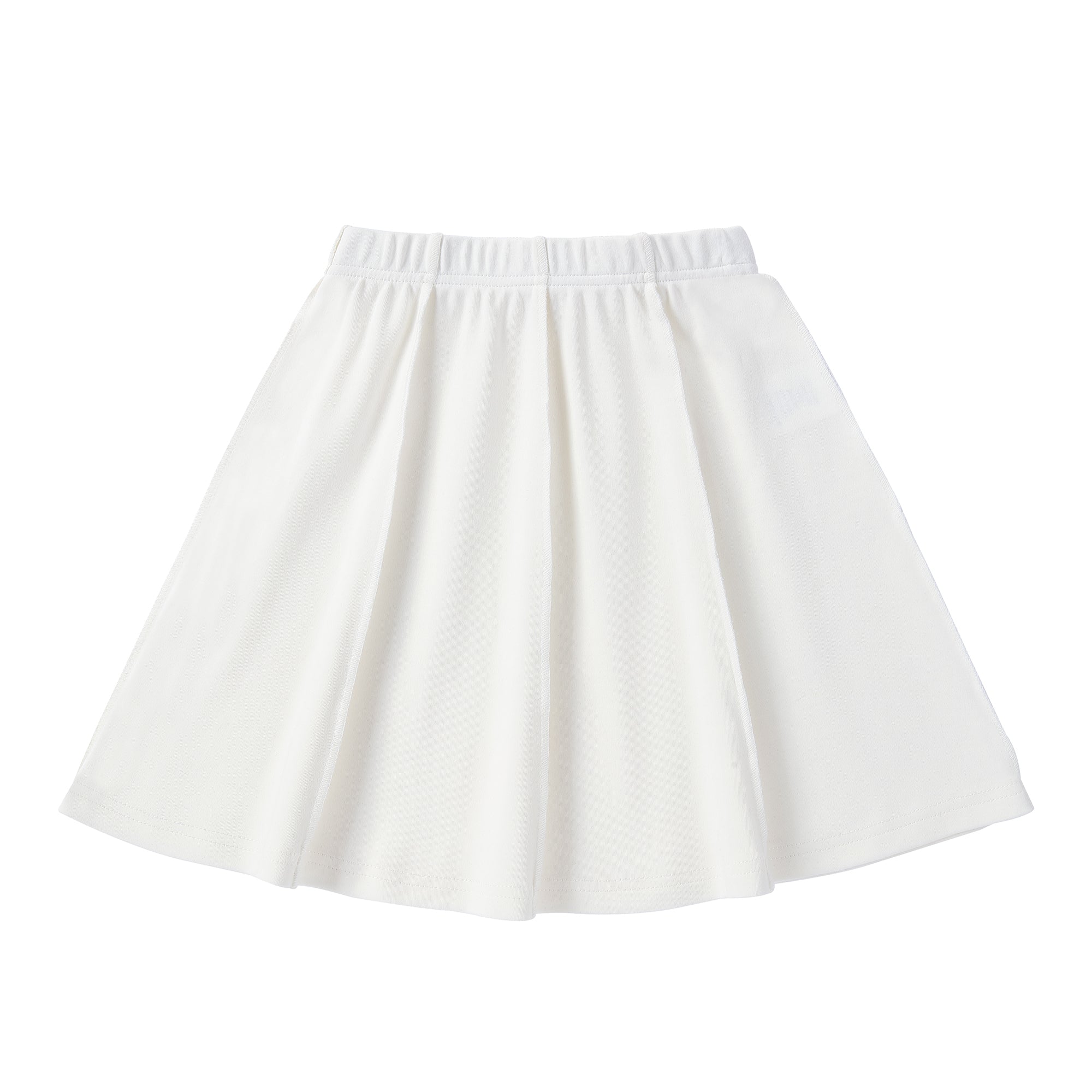 Paneled Skirt in Ivory