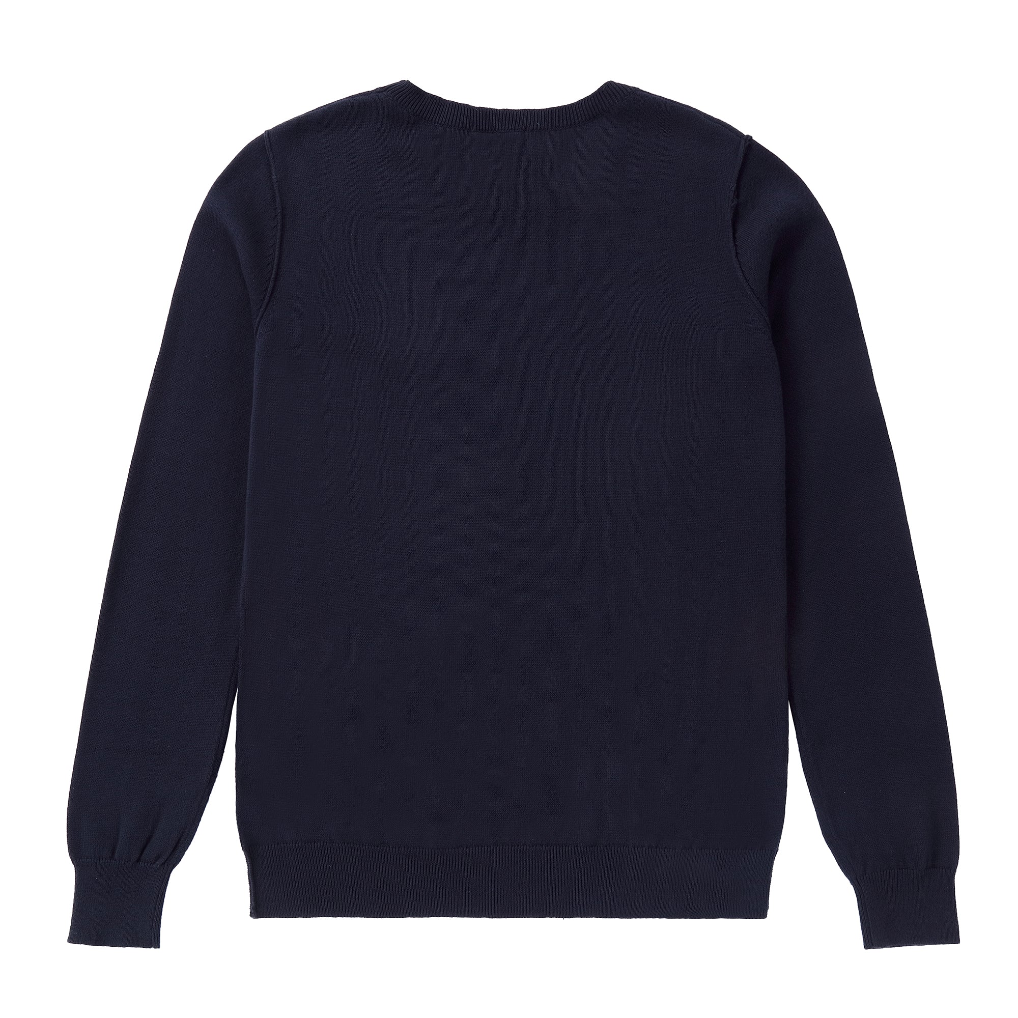 Basic Crewneck Sweater in Navy