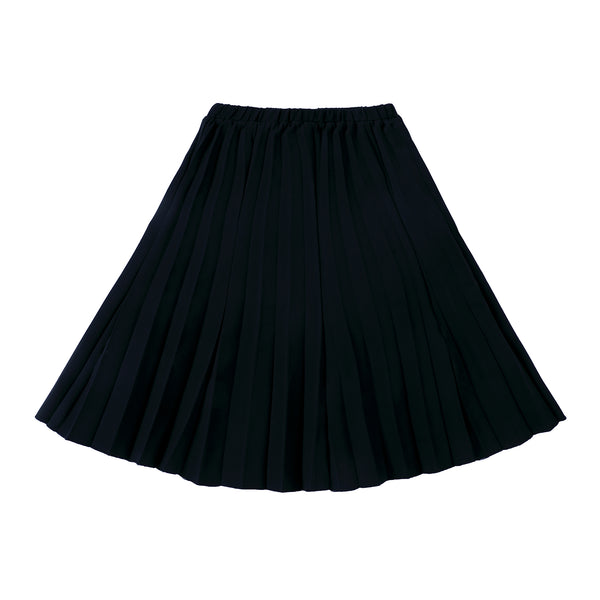 Teens Black Sunburst Pleated Skirt – Petit Clair