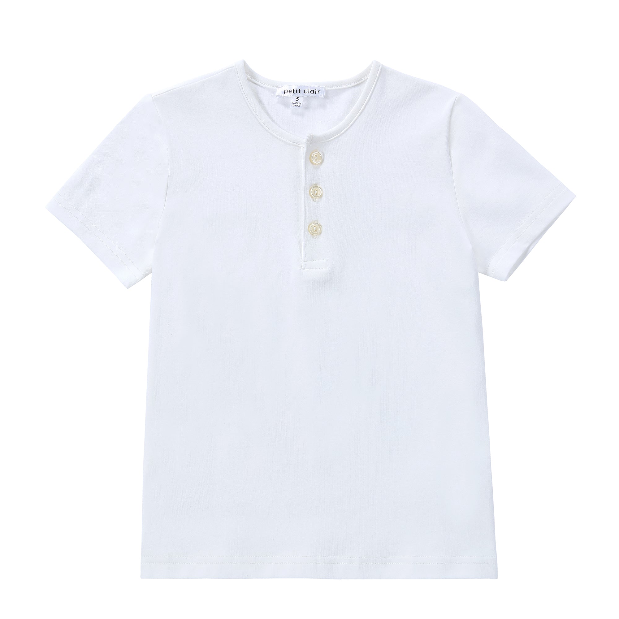 Short Sleeve Jersey Mandarin Shirt